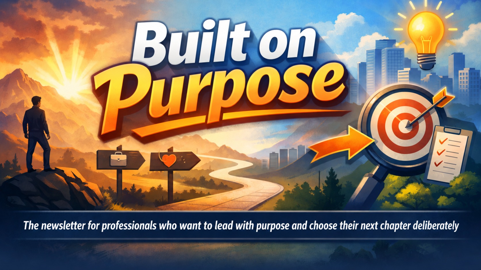 Built on Purpose newsletter cover
